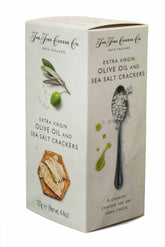 Crackers Extra Virgin Olive Oil & Sea Salt 100g UK